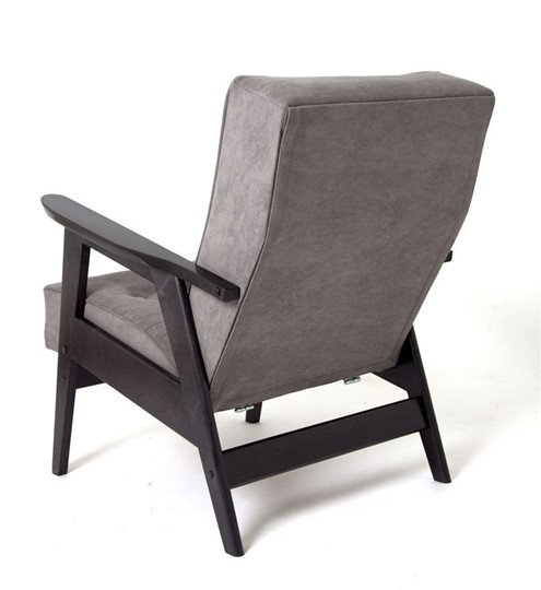 Кресло Ретро (венге / RS 15 - темно-серый) в Южно-Сахалинске - изображение 2