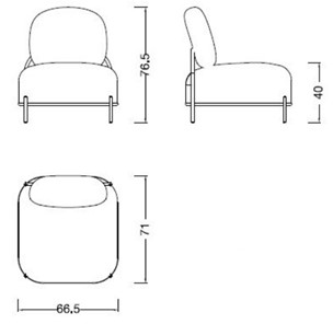 Кресло SOFA-06-01 grey в Южно-Сахалинске - предосмотр 6