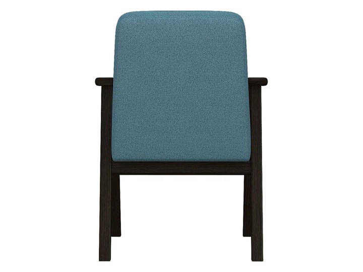 Мягкое кресло Ретро ткань голубой, каркас венге в Южно-Сахалинске - изображение 3