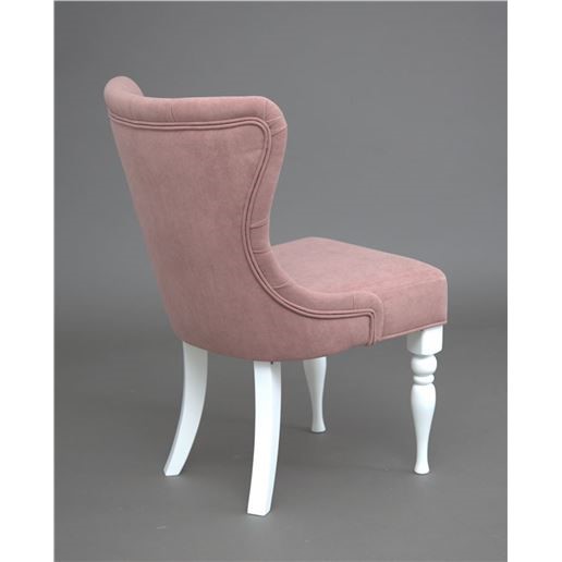 Кресло Вальс (эмаль белая / RS12 - розовый) в Южно-Сахалинске - изображение 3