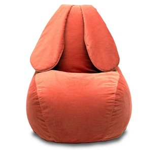 Кресло Зайка (длинные уши), оранжевый в Южно-Сахалинске - предосмотр