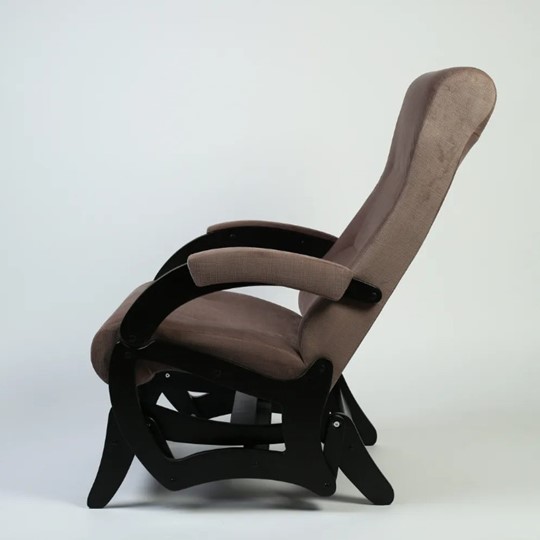 Маятниковое кресло Амелия, ткань кофе с молоком 35-Т-КМ в Южно-Сахалинске - изображение 1