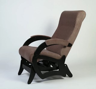 Маятниковое кресло Амелия, ткань кофе с молоком 35-Т-КМ в Южно-Сахалинске - предосмотр