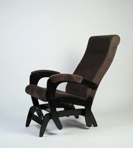 Кресло маятниковое Версаль, ткань шоколад 36-Т-Ш в Южно-Сахалинске
