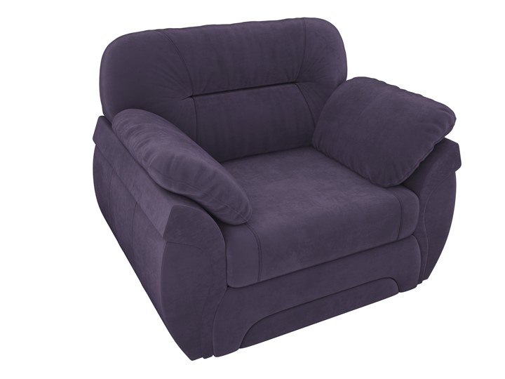 Мягкое кресло Бруклин, Фиолетовый (велюр) в Южно-Сахалинске - изображение 4