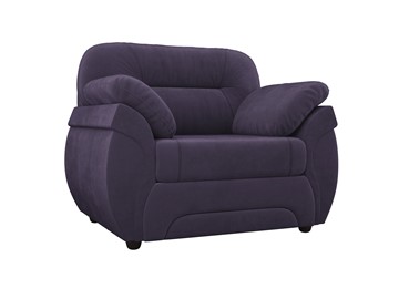 Мягкое кресло Бруклин, Фиолетовый (велюр) в Южно-Сахалинске - предосмотр