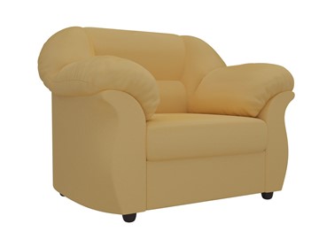 Мягкое кресло Карнелла, Желтый (микровельвет) в Южно-Сахалинске - предосмотр