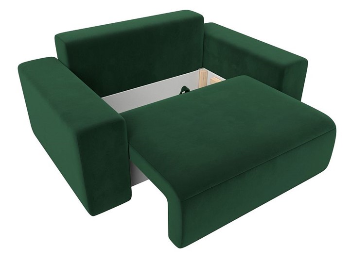Кресло Лига-036, Зеленый (Велюр) в Южно-Сахалинске - изображение 1