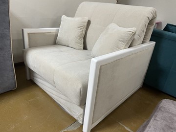 Кресло-кровать Токио 5 90 (ППУ) Флок Benefit 16 ,бук белый в Южно-Сахалинске