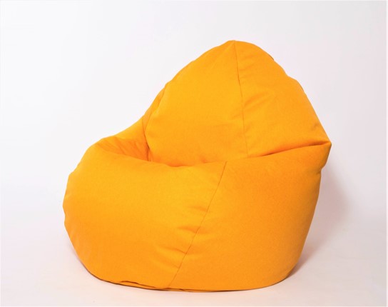 Кресло-мешок Макси, рогожка, 150х100, оранжевое в Южно-Сахалинске - изображение