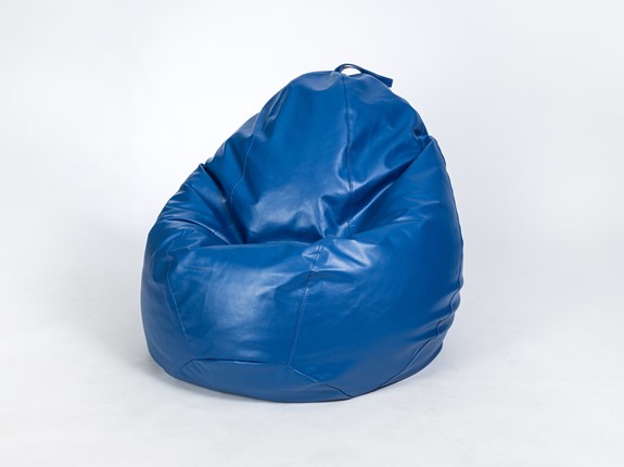 Кресло-мешок Люкс, синее в Южно-Сахалинске - изображение