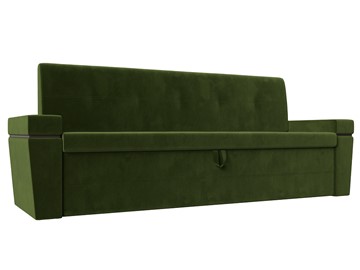 Раскладной кухонный диван Деметра, Зеленый (микровельвет) в Южно-Сахалинске