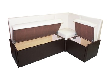 Угловой кухонный диван Квадро мини с коробом в Южно-Сахалинске - предосмотр 1