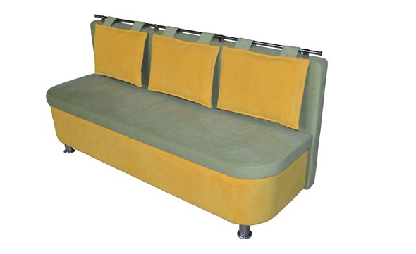 Кухонный диван Трапеза прямой 160х55х75 в Южно-Сахалинске - изображение