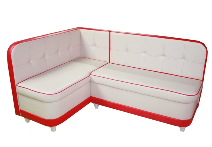 Кухонный угловой диван Модерн 4 с коробом в Южно-Сахалинске - изображение 1