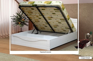 Кровать с механизмом 2-спальная Ева-10 2000х1800 в Южно-Сахалинске - предосмотр 1