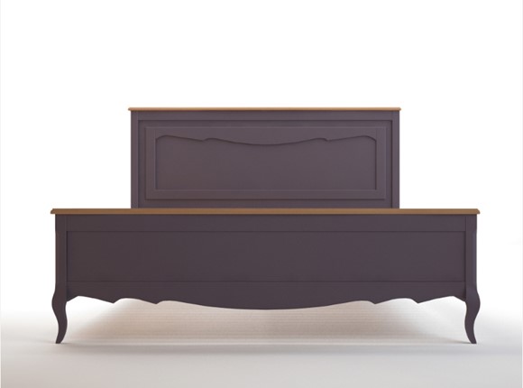 Кровать в спальню Leontina (ST9341/18L) Лавандовый в Южно-Сахалинске - изображение