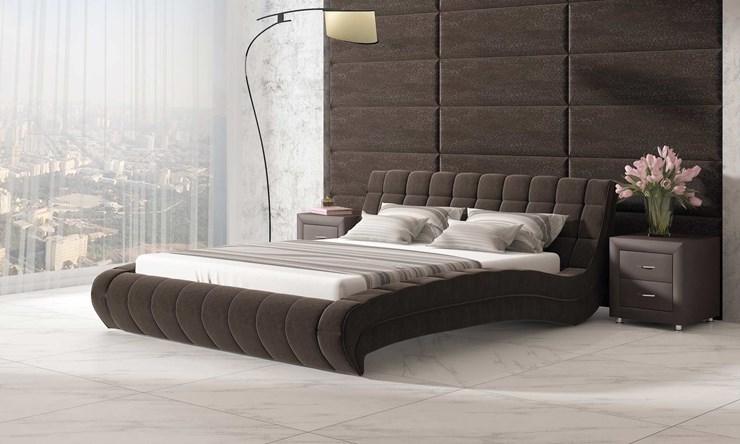 Полуторная кровать Milano 120х190 с основанием в Южно-Сахалинске - изображение 2