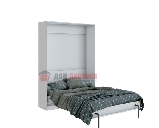 Кровать-шкаф Велена, 1200х2000, цвет белый в Южно-Сахалинске - изображение
