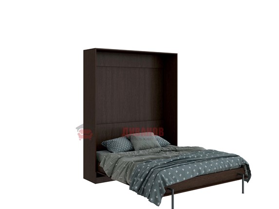 Кровать-шкаф Велена 3, 1600х2000, венге в Южно-Сахалинске - изображение