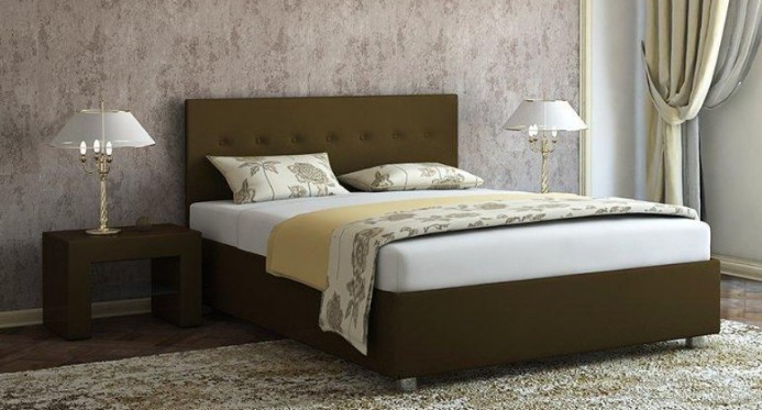 Двуспальная кровать Ameli с ортопедической решеткой 160х190 в Южно-Сахалинске - изображение 3