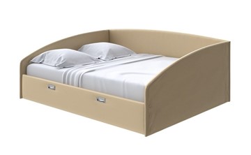 Кровать Bono 160х200, Экокожа (Золотой перламутр) в Южно-Сахалинске