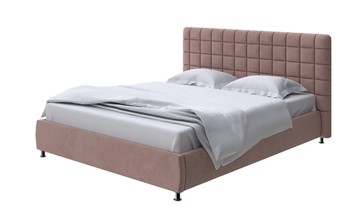 Кровать 2-спальная Corso-3 160х200, Велюр (Ultra Горячий шоколад) в Южно-Сахалинске
