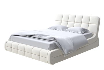 Кровать спальная Corso-6 160х200, Искусственная шерсть (Лама Лён) в Южно-Сахалинске