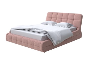 Кровать 2-х спальная Corso-6 160х200, Шенилл (Piano 10 Винтажный розовый) в Южно-Сахалинске