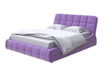 Кровать спальная Corso-6 180х200, Велюр (Forest 741 Светло-фиолетовый) в Южно-Сахалинске