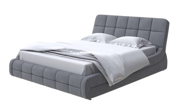 Кровать спальная Corso-6 180х200, Велюр (Ultra Мокрый асфальт) в Южно-Сахалинске