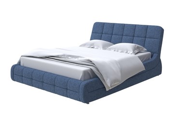 Двуспальная кровать Corso-6 200х200, Рогожка (Levis 78 Джинс) в Южно-Сахалинске