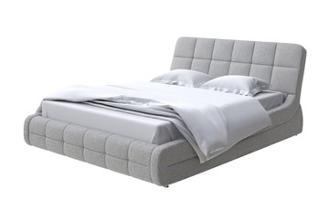 Спальная кровать Corso-6 200х200, Шенилл (Piano 19 Арктический серый) в Южно-Сахалинске - предосмотр