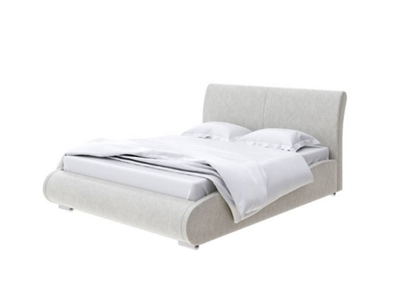 Спальная кровать Corso-8 Lite 160х200, Рогожка (Levis 12 Лён) в Южно-Сахалинске - изображение