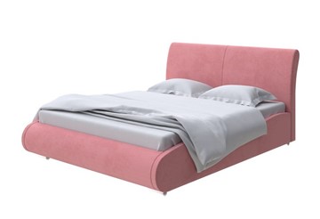 Двуспальная кровать Corso-8 Lite 160х200, Велюр (Ultra Ягодный сорбет) в Южно-Сахалинске
