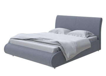 Спальная кровать Corso-8 Lite 180х200, Рогожка (Firmino Серый асфальт) в Южно-Сахалинске