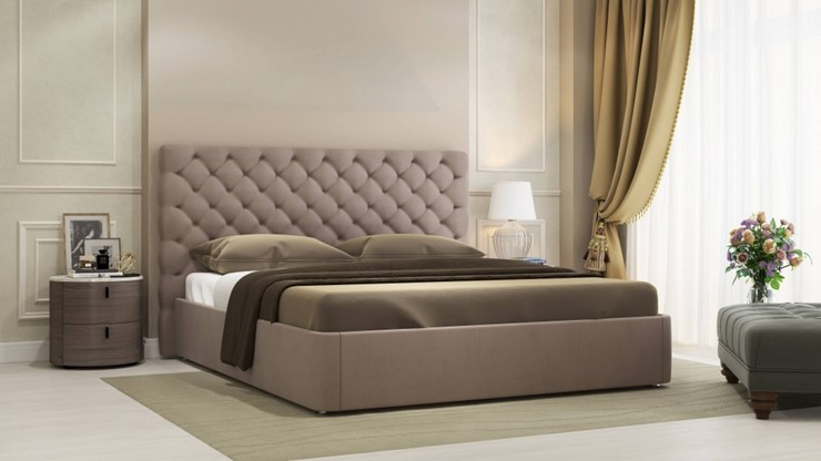 Кровать спальная Эстель размер 160*200 с основанием в Южно-Сахалинске - изображение 5