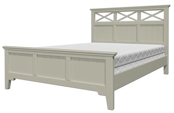 Кровать спальная Грация-5 с фисташковым карнизом (Фисташковый) 160х200 в Южно-Сахалинске