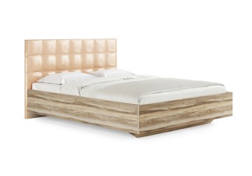 Двуспальная кровать Luiza (ясень ориноко) 160х200 с основанием в Южно-Сахалинске