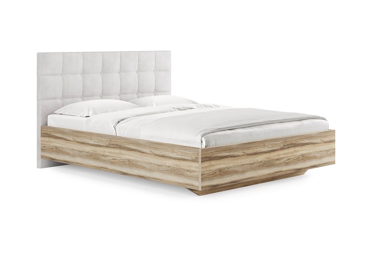 Двуспальная кровать Luiza (ясень ориноко) 200х190 с основанием в Южно-Сахалинске - изображение 7