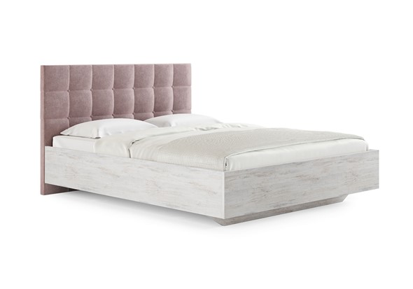 Двуспальная кровать Luiza (ясмунд) 160х200 с основанием в Южно-Сахалинске - изображение