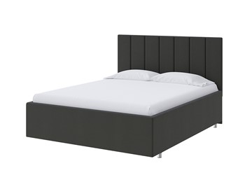 Спальная кровать Modern Large 160х200, Велюр (Forest 520 Темно-серый) в Южно-Сахалинске