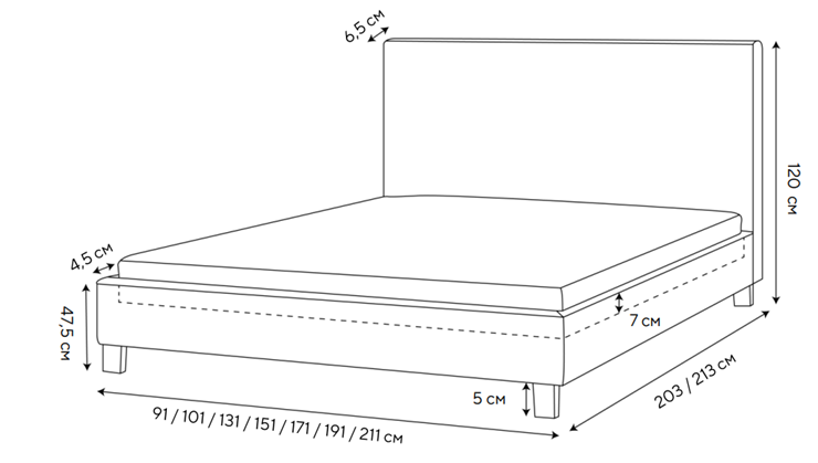 Двуспальная кровать Modern Large 160х200, Велюр (Monopoly Мятный лёд (670)) в Южно-Сахалинске - изображение 1