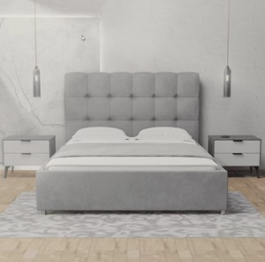 Двуспальная кровать Модерна 160х200 с подъемным механизмом в Южно-Сахалинске - предосмотр