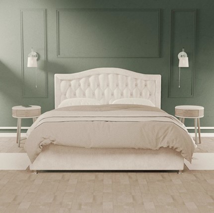 Кровать в спальню Николетта 160х200 с подъемным механизмом в Южно-Сахалинске - изображение