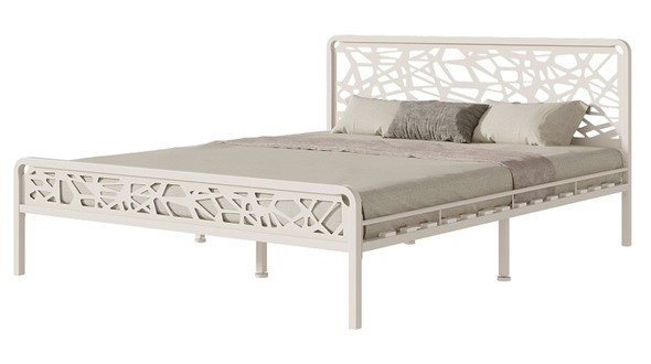 Кровать Орион, 1600, белый в Южно-Сахалинске - изображение