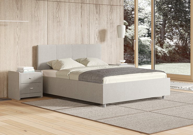 Спальная кровать Prato 200х190 с основанием в Южно-Сахалинске - изображение 4