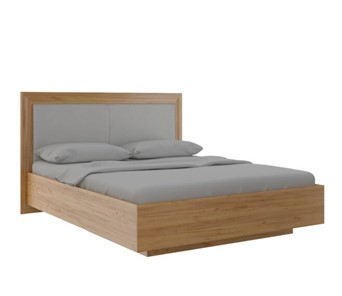 Двуспальная кровать с подъемным механизмом Глэдис М33 (Дуб золотой) в Южно-Сахалинске - предосмотр
