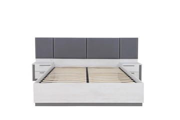 Кровать с подъемным механизмом 2-спальная Винтер-16, винтерберг/темно-серый/спейс графит в Южно-Сахалинске - предосмотр 4