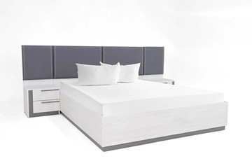 Кровать с подъемным механизмом 2-спальная Винтер-16, винтерберг/темно-серый/спейс графит в Южно-Сахалинске - предосмотр 5